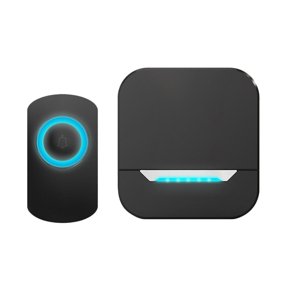 Wireless Doorbell Extender with Receiver Connects to Existing Hardwired Doorbell into Wireless Door Bell for The Elderly
