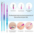 Hair Tweezers,10 Pcs Tweezers for Women Facial Hair with Metal Case for Quick and Easy Removal of Blackheads,Pimples,Zit Removing,Facial and Nose(Colorful)