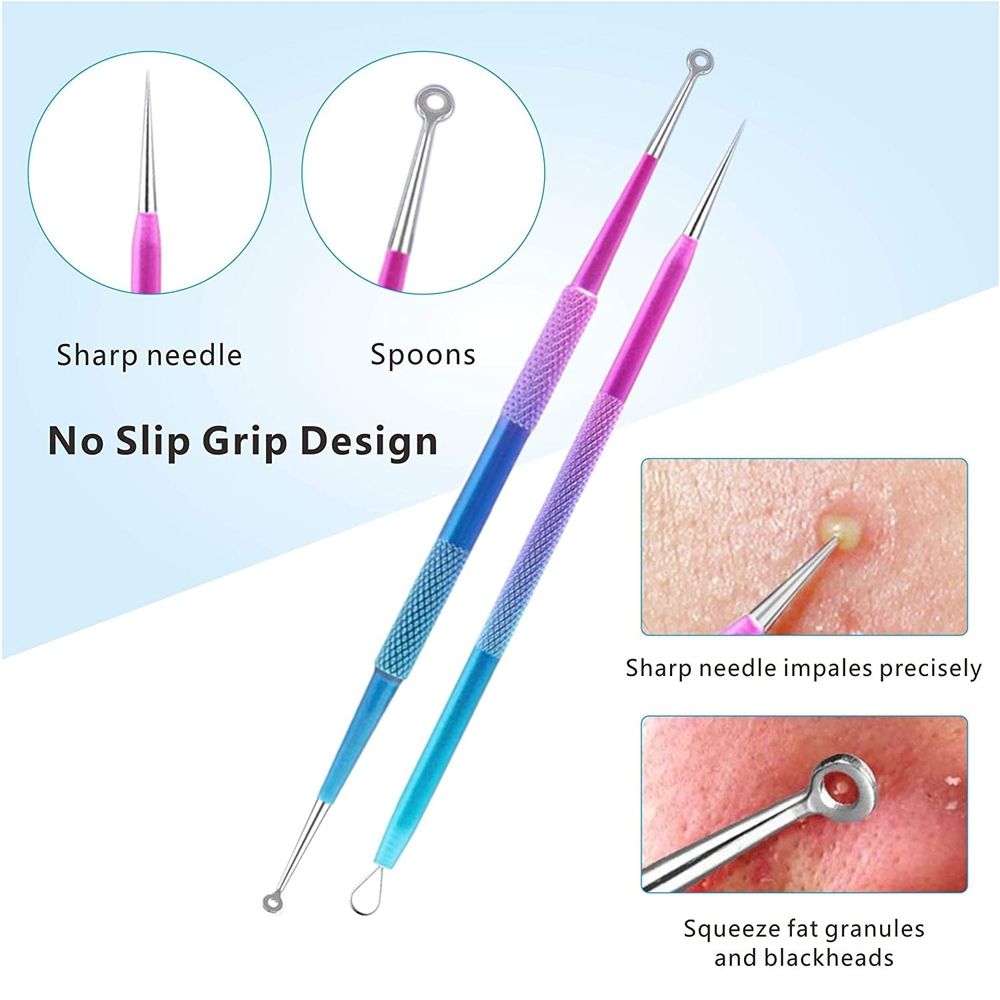 Hair Tweezers,10 Pcs Tweezers for Women Facial Hair with Metal Case for Quick and Easy Removal of Blackheads,Pimples,Zit Removing,Facial and Nose(Colorful)