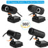 HD Webcam with Microphone,1080P Webcam Desktop or Laptop USB Web Camera for Computer Widescreen Video Calling Webcam