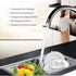 110V Hot Water Heater ElectricKitchen Bathroom Fast Heating Tap Water Faucet with LED Digital Display