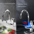 110V Hot Water Heater ElectricKitchen Bathroom Fast Heating Tap Water Faucet with LED Digital Display