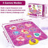 Dance Mat,Toys for 3 4 5 6 7+ Year Old Girls,Dance Mat for Kids,Electronic Music Dance Pad Toy with LED Lights,5 Game Modes Princess Dancing Mat,Birthday Xmas Gifts for Age 3-8 Year Old Girls