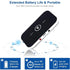 Bluetooth 5.0 Transmitter Receiver, 2-in-1 Wireless Aux Bluetooth Adapter for Stereo Receiver, with Aux 3.5mm R/L Cable for Home Stereo/Speakers/Headphones/TV/BT Headphones