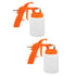 Air Sprayer for Painting Cars Multi-Color Plastic Adjustable Control Lightweight 2Pcs