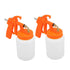 Air Sprayer for Painting Cars Multi-Color Plastic Adjustable Control Lightweight 2Pcs