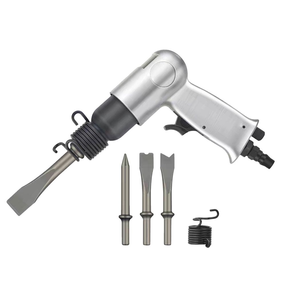 Professional Pneumatic Hammer Tool Set with Air Impact Wrench and Remover for Heavy Duty Use