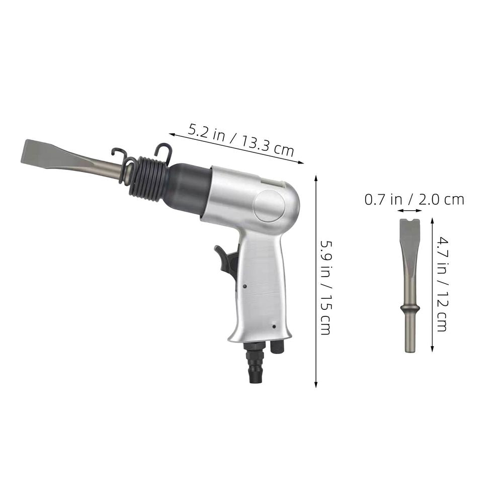 Professional Pneumatic Hammer Tool Set with Air Impact Wrench and Remover for Heavy Duty Use