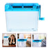 Manual Hand Crank Shredder for Home and Office Use, Desktop Compact Design