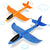 2 Pack Foam Airplanes for Kids, 18.9' Large Throwing Foam Glider Planes Toys,Flying Styrofoam Kid Airplanes Toy for 3 - 14 Year Old Boys Girls with Outdoor Sports Play