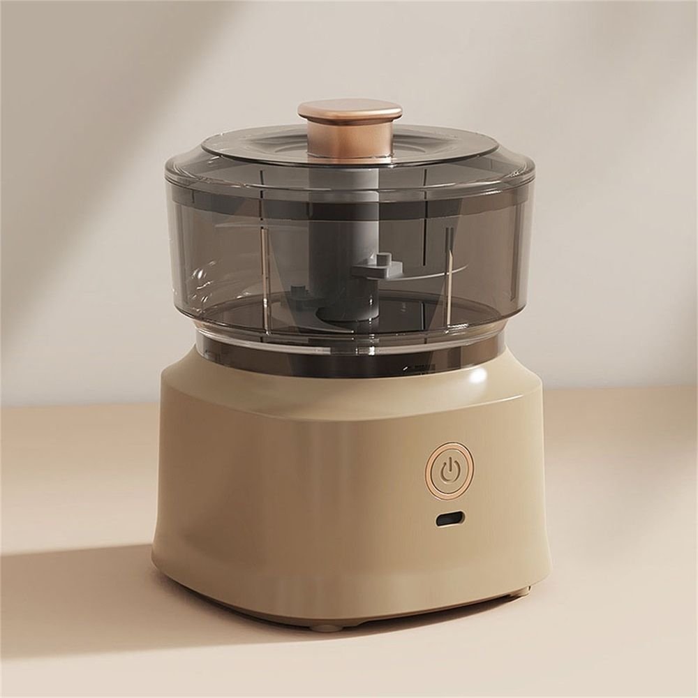 Electric Mini Garlic Chopper Portable Food Processor Vegetable Chopper Onion Mincer Cordless Meat Grinder with USB Charging for Vegetable Pepper Onion Baby Food Seasoning