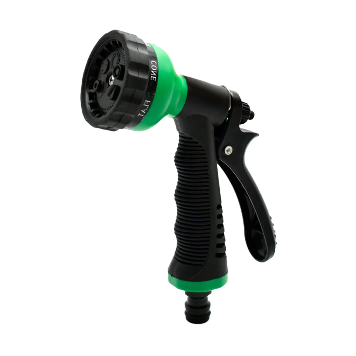 Garden Hose Nozzle Heavy Duty,  Metal Water Hose Sprayer with 5 Spray Patterns, High Pressure Spray Nozzle Thumb Control On Off Valve for Lawn & Plant Watering, Car & Pet Washing