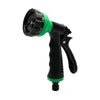 Garden Hose Nozzle Heavy Duty,  Metal Water Hose Sprayer with 5 Spray Patterns, High Pressure Spray Nozzle Thumb Control On Off Valve for Lawn & Plant Watering, Car & Pet Washing