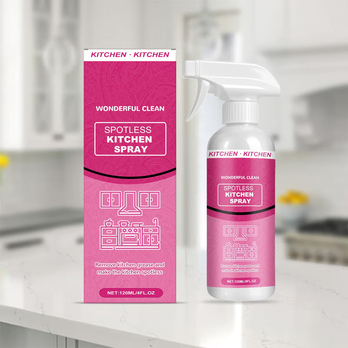 Cooktop Cleaner For Daily Use Non-Abrasive Included For Glass Ceramic And Induction Cook 120ml