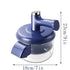 Electric Vegetable Fruit Peeler, Automatic Garlic Orange Peeler Machine, Carrot Peeler Skin Remover Tool for Fruits Vegetables Home Kitchen (Blue)