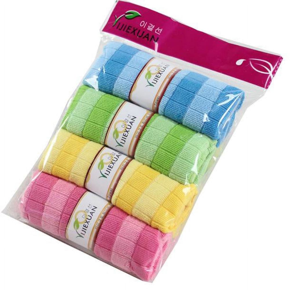 Dish Towels Microfiber Cleaning Cloths Soft Cloth Car Practical Cleaning Cotton House Kitchen Wiping Towel Cleaning Kitchen，Dining & Bar