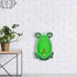 Ornaments Kids Urinal Frog Cartoon Design Boy Toilet Potty Training Urinal Wall Hung Urinal 1Pcs Hanging Rings For Home Decor,Green