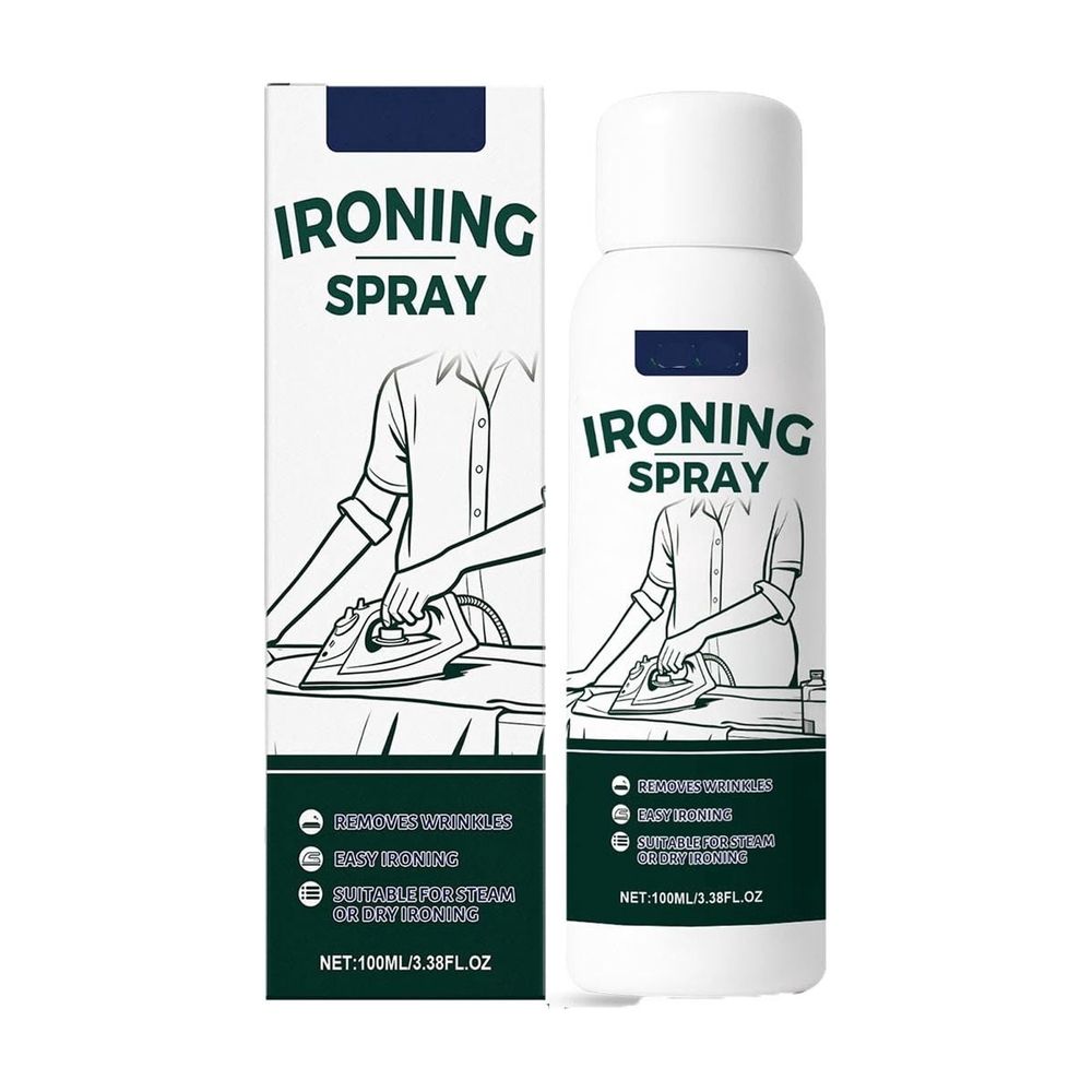 Ironing Starch Spray Spray Starch For Ironing Clothes Guard Heavy Hold Fabric Remover Clothes Starch Dewrinkle Sprays For Wool Linen 100ml