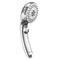 High Pressure Shower Head, Large Panel Handheld Shower Head with 5 Spray Modes Pressurized Powerful Spray Shower Massager Anti-clog Nozzles Rainfall Showerhead Universal Bathroom Accessories