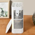 Portable Air Conditioners, Evaporative Air Cooler with Night Light, Personal Small Misting Desk Cooling Fan with Handle, USB Powered 3 Speed Atomizing Refrigeration Fan for Bedroom Office