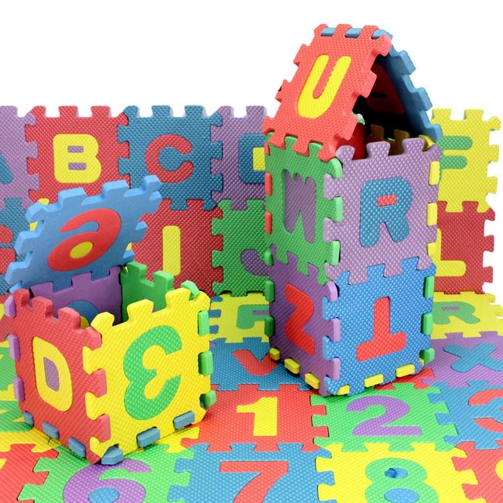 36Pcs Baby Child Number Alphabet Puzzle Foam Maths Educational Toy Gift