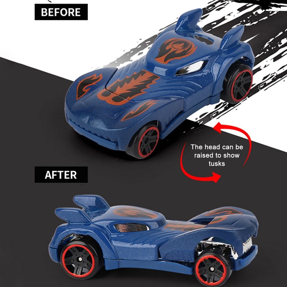 6PCS Pull Back Toy Car Alloy Race Car Scale Model Children's Inertial Car 1:64 Diecast Toy Vehicles Mini Vehicles Toys for Kids Christmas Birthday Gift