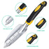 5 Piece Garden Garden Tools Kit，Gardening Tools with Non-Slip Rubber Grip, Transplanter, Cultivator and More，Ideal Garden Kit Gifts for Parents and Kids