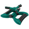 Courtyard watering tool, large area rotating garden watering tool, lawn and courtyard watering tool (green)