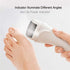 Electric Foot Callus Removers Rechargeable, Portable Electronic Foot File Pedicure Tools, Electric Callus Remover Foot Scrubber（white)（17*6.6*4cm）