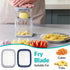 Vegetable Chopper: Veggie Dicer Fruit Slicer, Potato French Fry Cutter, Wedge Cutter, Onion Chopper, Safe to Use, Easy to Clean & Store（Only box）