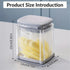 Vegetable Chopper: Veggie Dicer Fruit Slicer, Potato French Fry Cutter, Wedge Cutter, Onion Chopper, Safe to Use, Easy to Clean & Store（Only box）