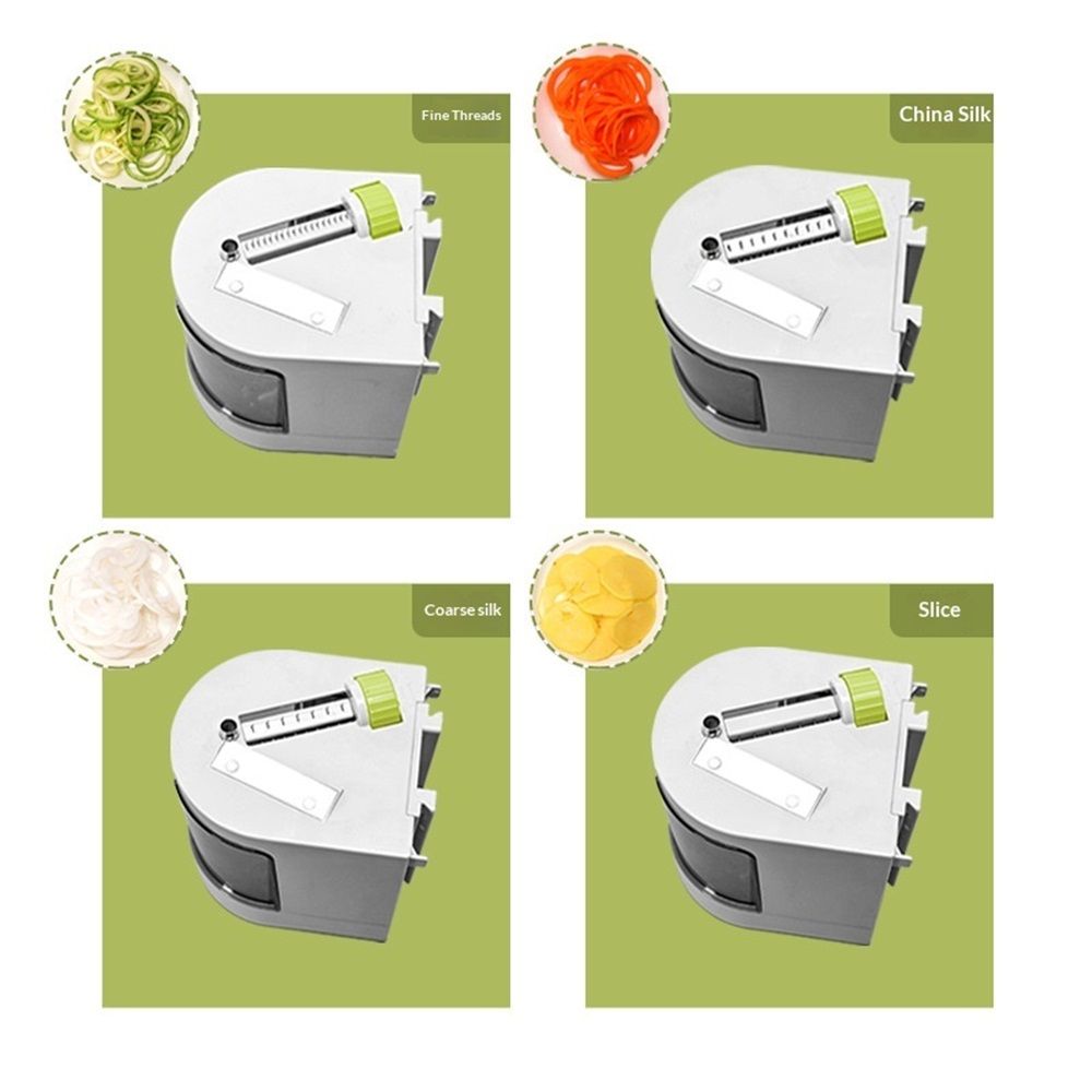 Spiralizer Vegetable Slicer Heavy Duty Veggie Spiralizer with Strong Suction Cup, Zucchini Spiral Noodle/ Zoodle/ Spaghetti/ Pasta Maker