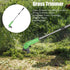 Household Small Weed Trimmer, Lawn Mower, Portable Grass Trimmer Handheld, Cordless String Trimmer Edger, Telescopic Grass Trimming Tool, Use for Home Garden Lawn