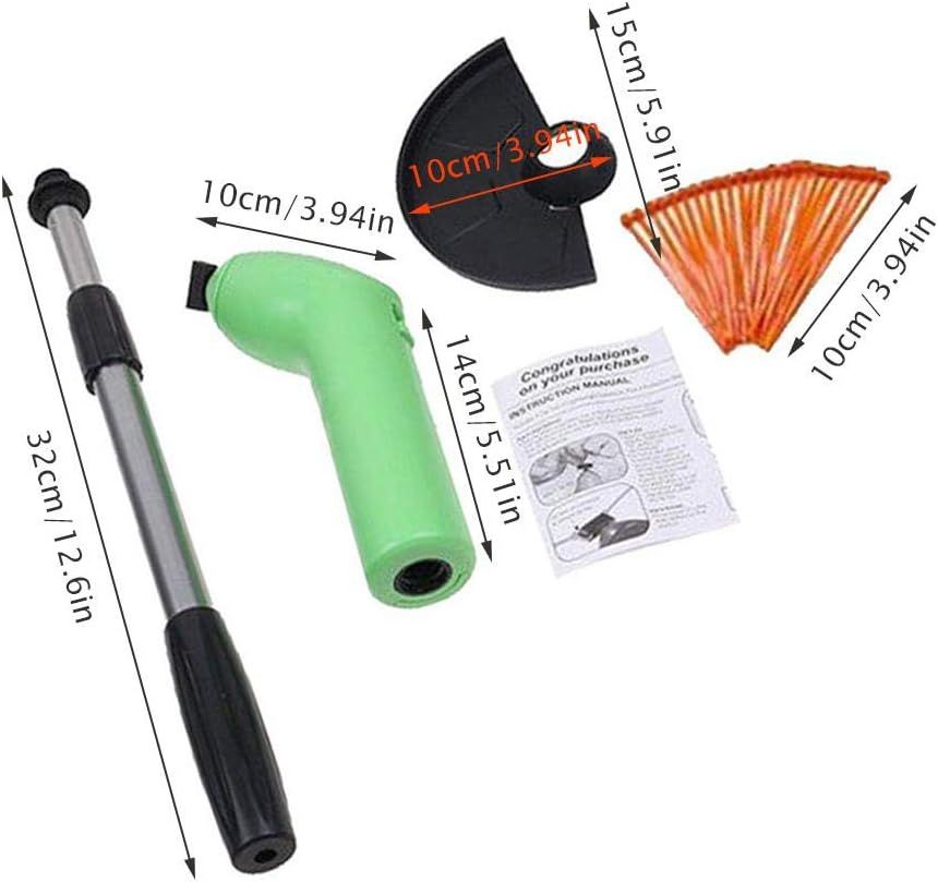 Household Small Weed Trimmer, Lawn Mower, Portable Grass Trimmer Handheld, Cordless String Trimmer Edger, Telescopic Grass Trimming Tool, Use for Home Garden Lawn