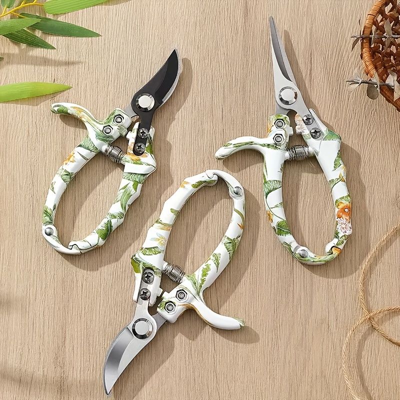 Garden and Horticulture Scissors | Pruning Shears | Indoor Potted Plant Scissors | Branch Trimming Tools | Manual Pruning Shears | Labor-saving Scissors Curved Blade