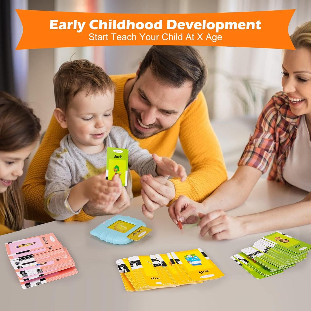 Talking Cards with 224 Sight Words,Montessori Toys,Speech Therapy Toys,Autism Sensory Toys,Educational Learning Interactive Toddler Toys