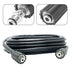 15M (50FT) High-Pressure Washer Hose - 5800 PSI Heavy-Duty Cleaning Hose with Longer Ring Nut