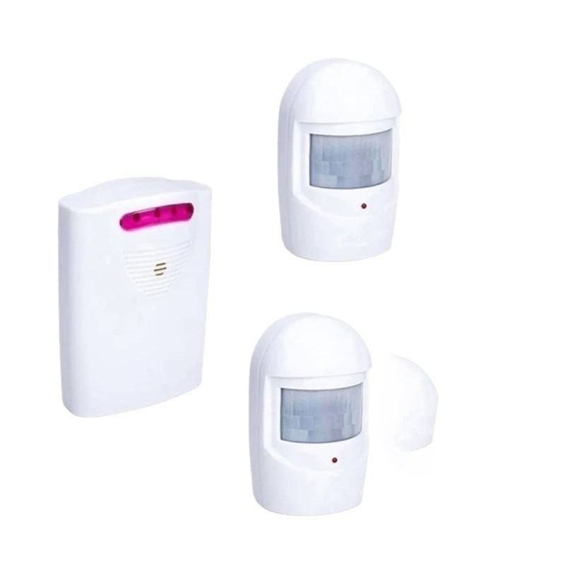 Infrared Alarm System - Wireless Motion Detection Security Alarm for Home & Office