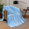 Sky Blue Blanket - 150x200cm Soft Warm Throw for Beds, Sofas & Living Spaces