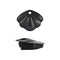 Black Shell Sensor Light - Decorative LED Motion-Activated Lamp for Home & Outdoor