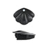 Black Shell Sensor Light - Decorative LED Motion-Activated Lamp for Home & Outdoor
