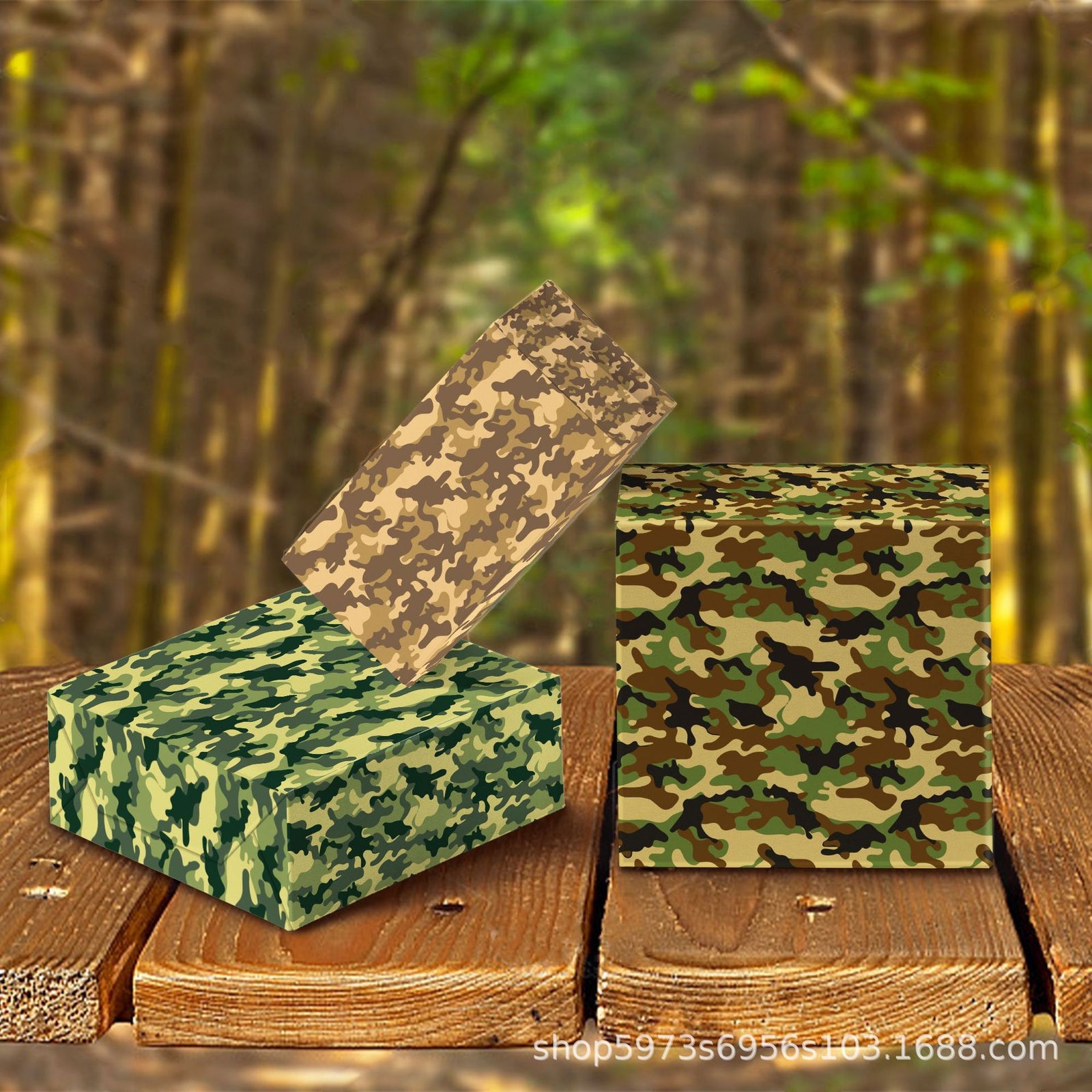 Wrapping Paper - Style WZ021 (12-Sheet Set)