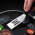 1 pc Teppanyaki steak spatula, Japanese cuisine small spatula, cooking tool (silver)