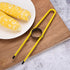 1 pc Household stainless steel peeler, plane knife, threshing and stripping device, creative kitchen tools (yellow)