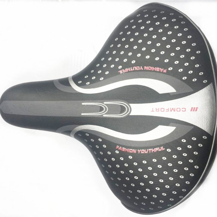 1 pc electric vehicle seat cushion, load-bearing bicycle saddle, enlarged and widened seat cushion, large seat bag accessories