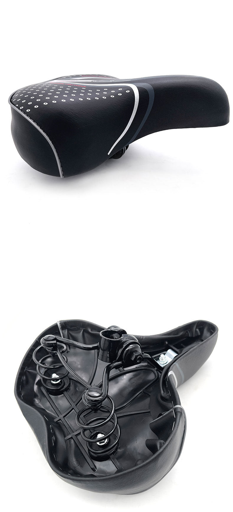 1 pc electric vehicle seat cushion, load-bearing bicycle saddle, enlarged and widened seat cushion, large seat bag accessories