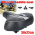 1 pc electric vehicle seat cushion, load-bearing bicycle saddle, enlarged and widened seat cushion, large seat bag accessories
