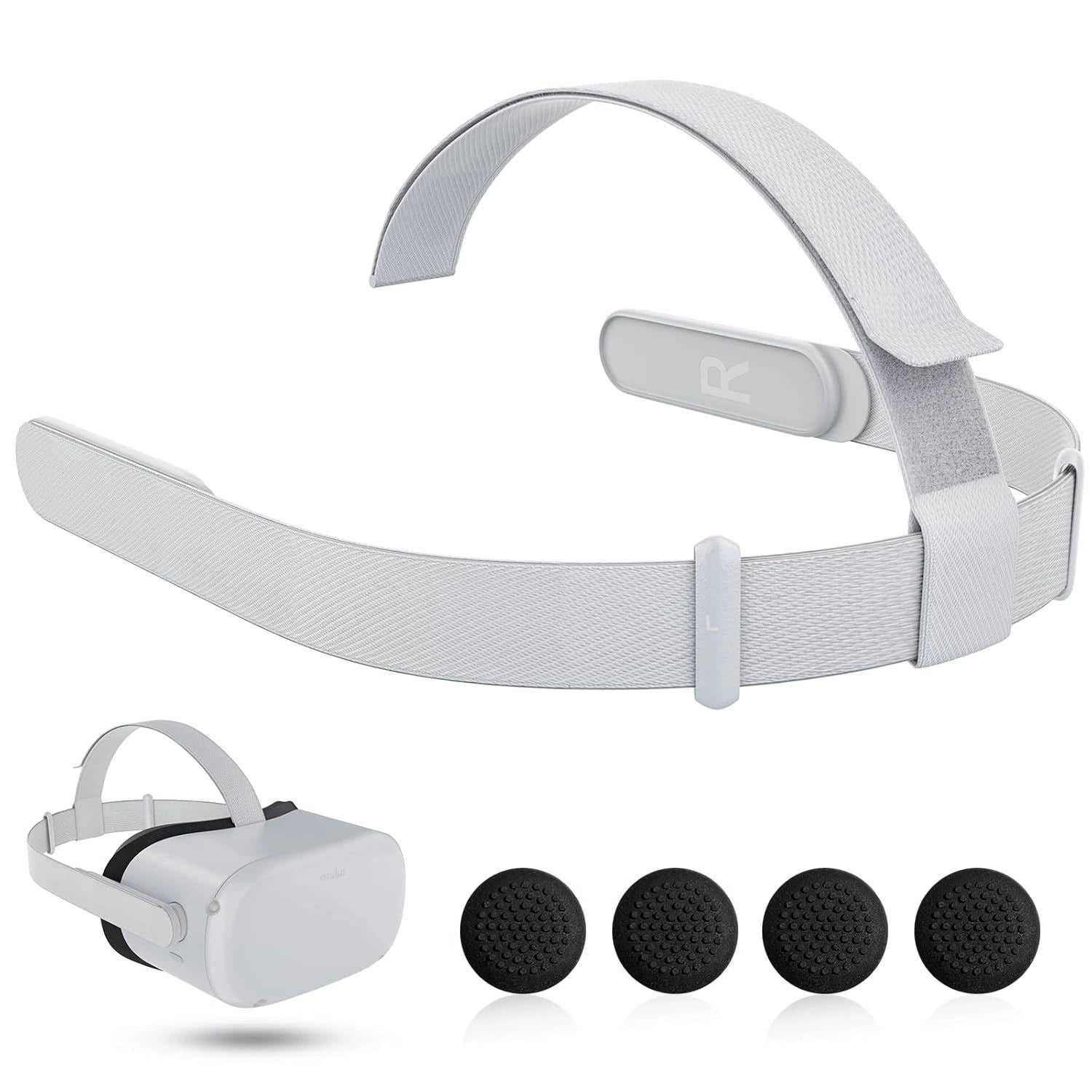 Original Head Strap for Meta Quest 2 VR Headset - Adjustable Replacement Band