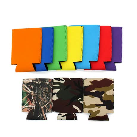 Can Cooler Sleeve - 6-Color Set, Insulated Beverage Holders