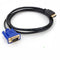 1.8m HDMI to VGA Cable - HD Video Adapter Cable with Audio Support